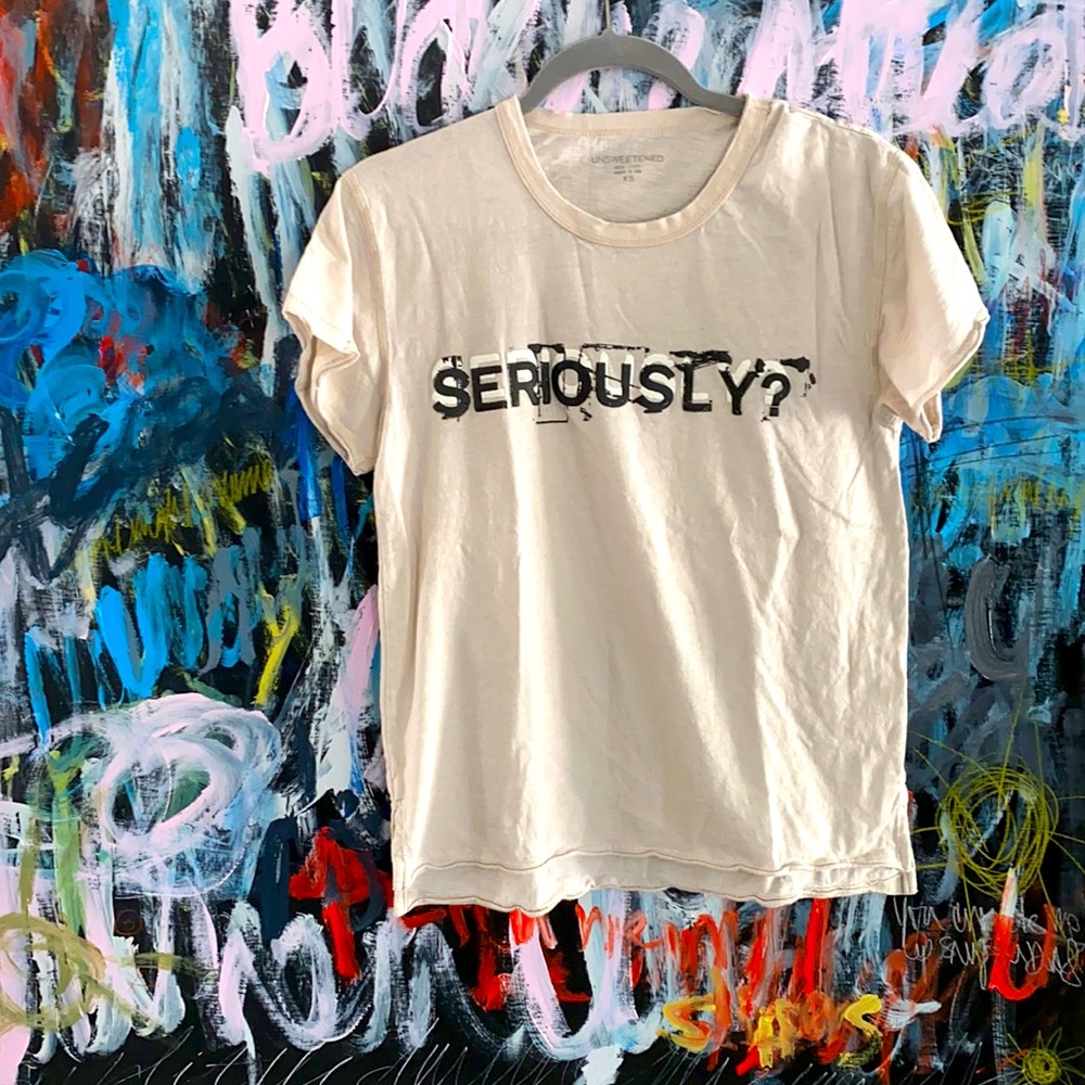 UNSWEETENED New York seriously tee